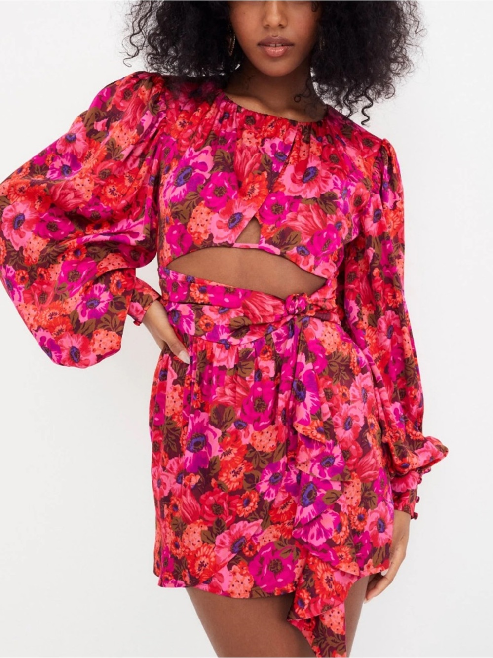 For Love And Lemons Lauren Mini Dress(Size Small)